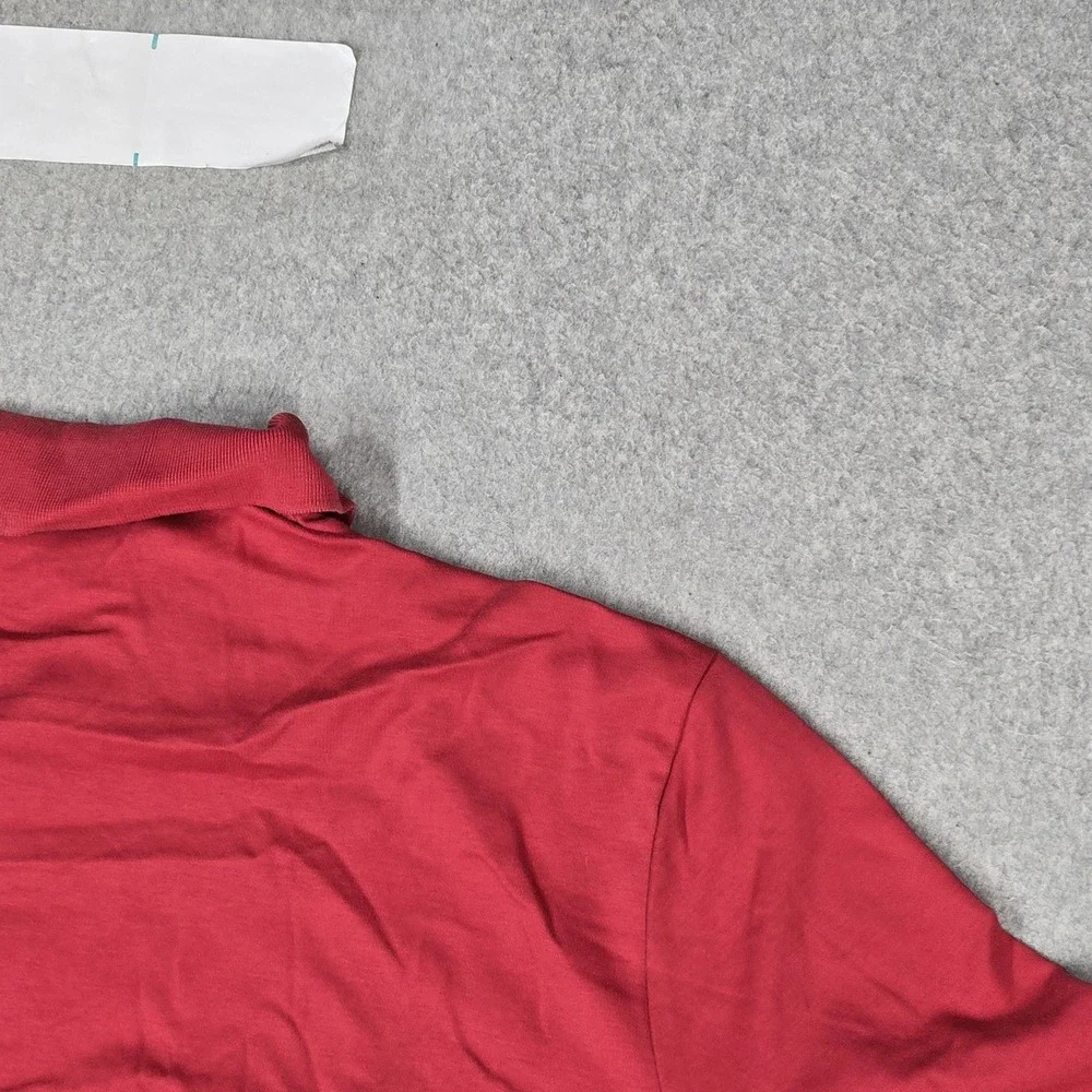 Polo Ralph Lauren Men Polo XXL Red Embroidered Pony Pima Soft